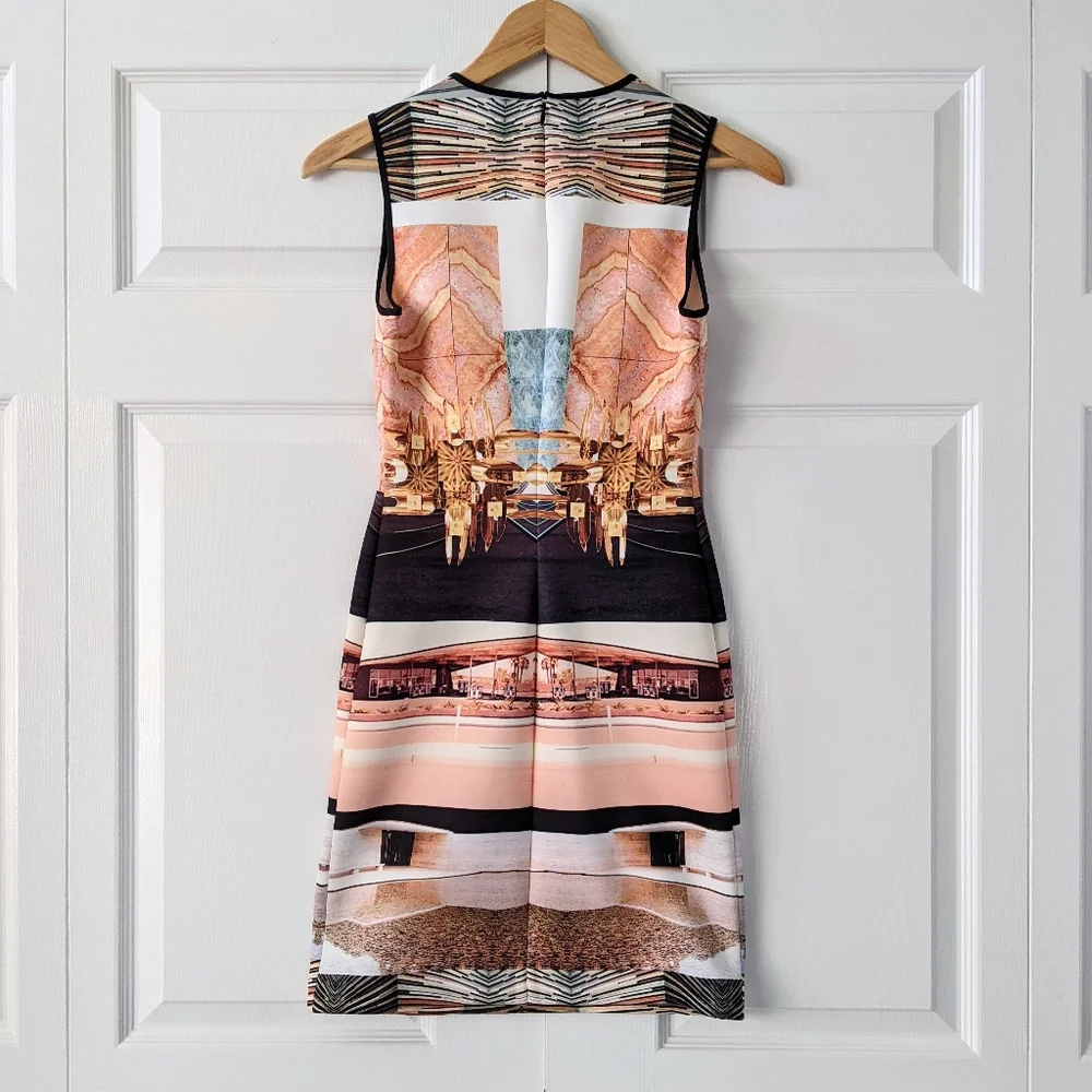 Clover Canyon Desert Home Neoprene Dress | S - Picture 4 of 16